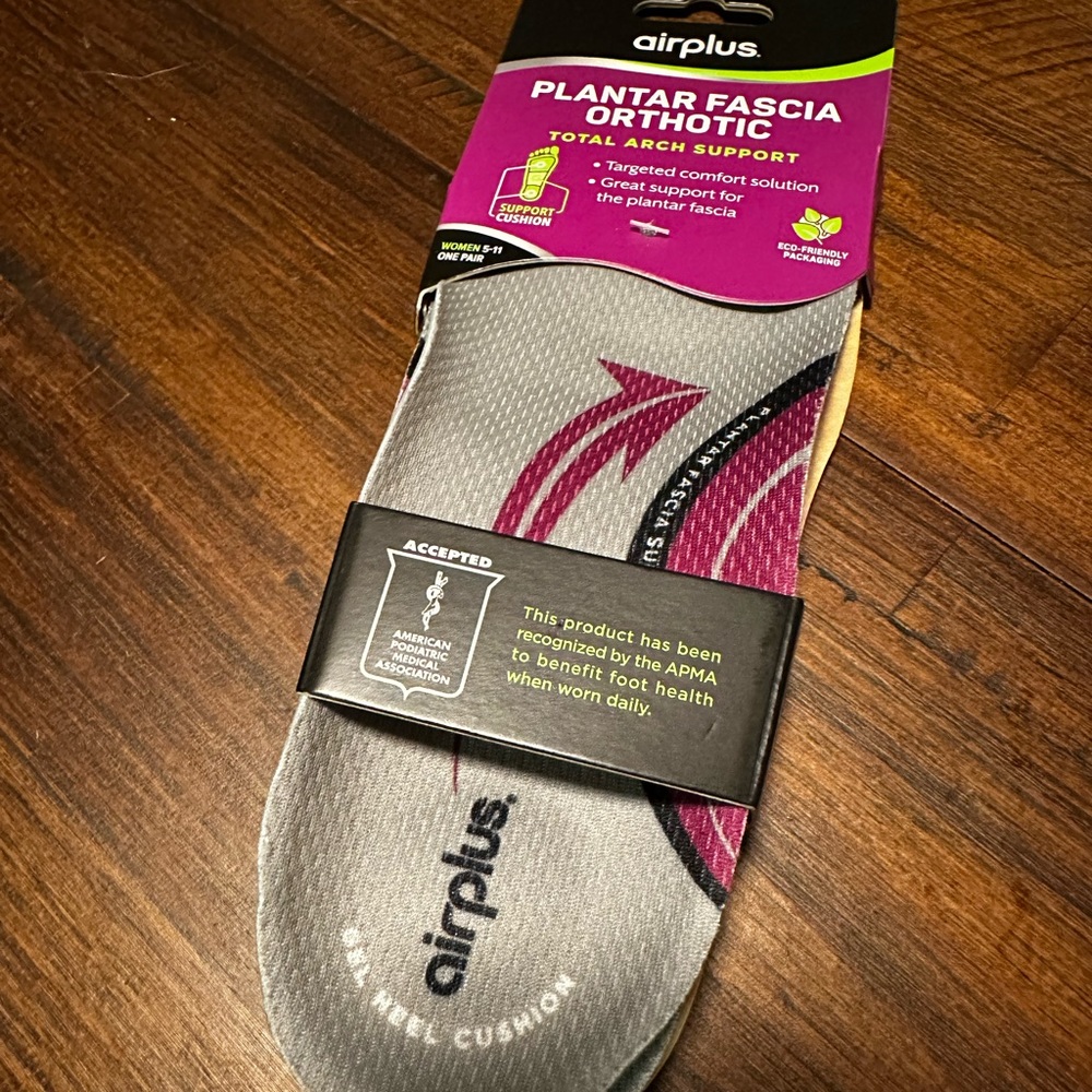 Airplus Plantar Fascia Orthotic Insole